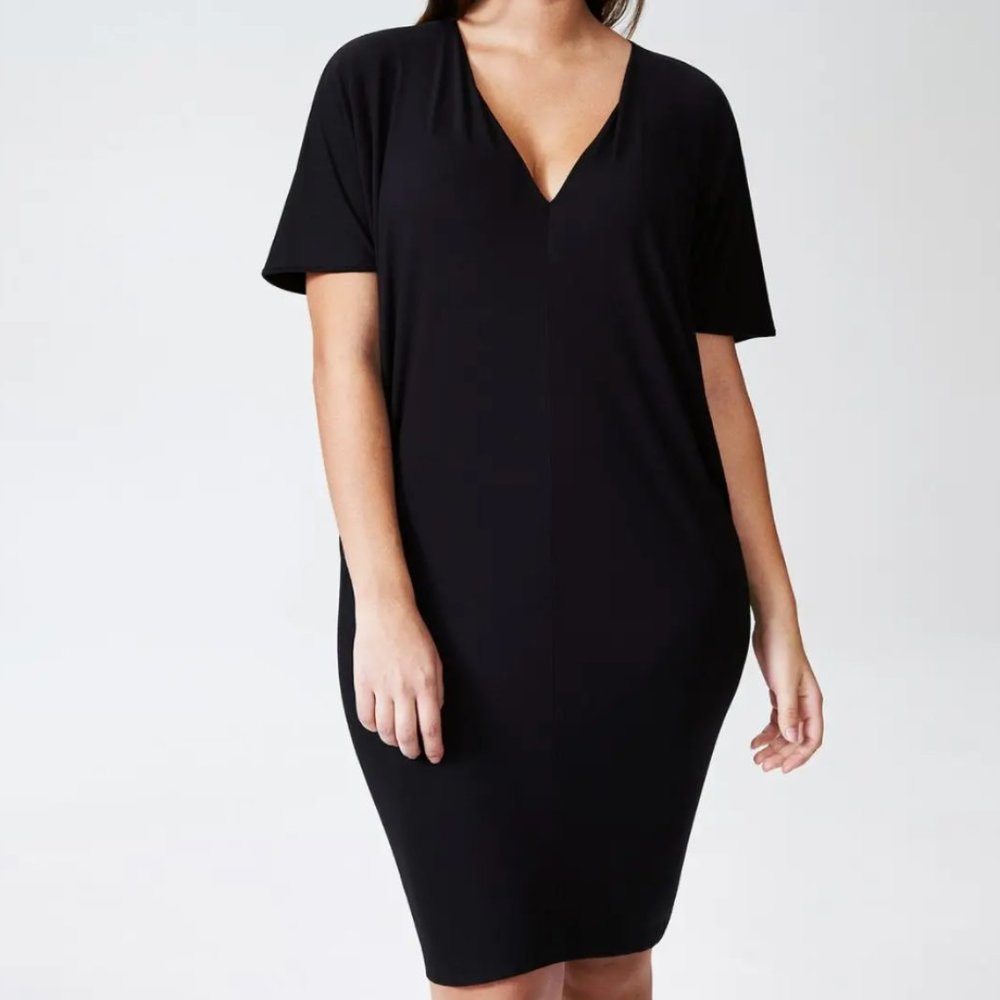 Universal Standard Black Teresa Dress S 14-16